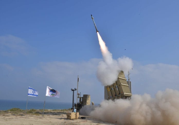 427686 Rakettforsvaret Iron Dome klarte å stanse 86% av rakettene som ble skutt mot den israelske sivilbefolkning. (Foto: IDF)
