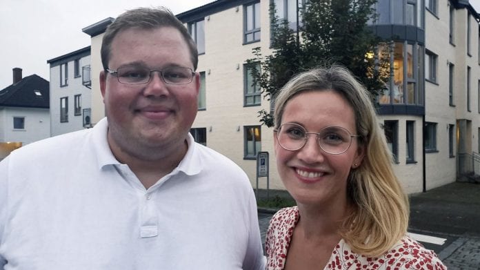 Mats Danielsen (FrP) og Marie Ljones Brekke (KrF) starter egen gruppe for Israel-vennlige bystyrerepresentanter i Stavanger. (Foto: Privat)