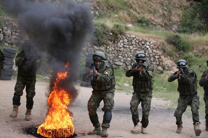 Palestinske sikkerhetsstyrker