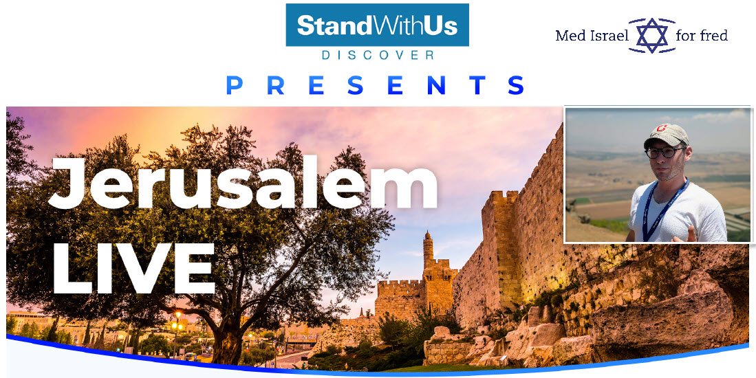 Bli med på eksklusiv direktetur i Jerusalem 9. august