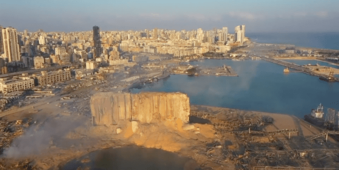 Beirut ødeleggelser