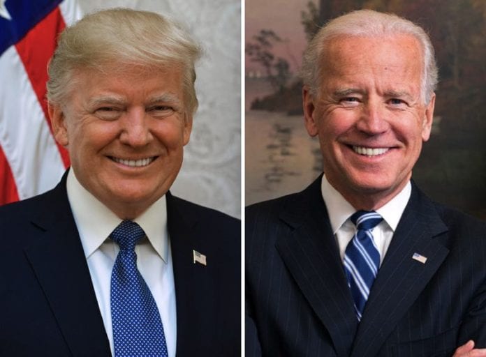 Biden og Trump