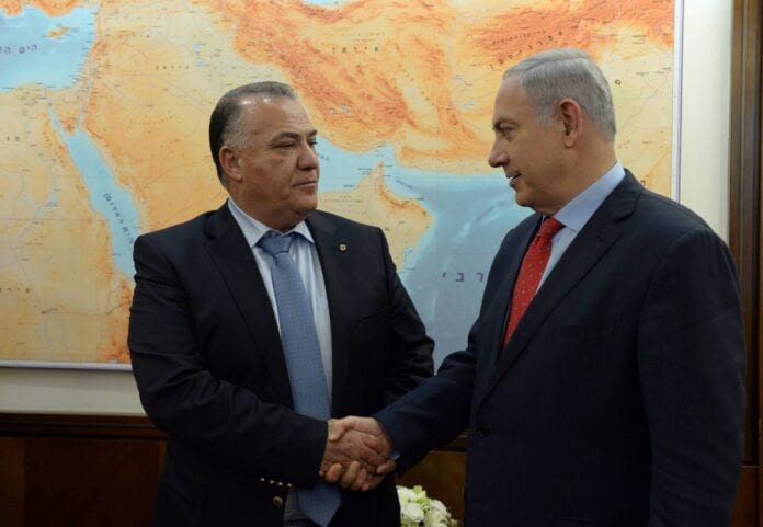 Ali Salam og Netanyahu