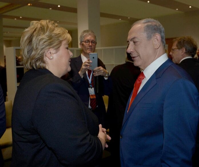 Solberg og Netanyahu