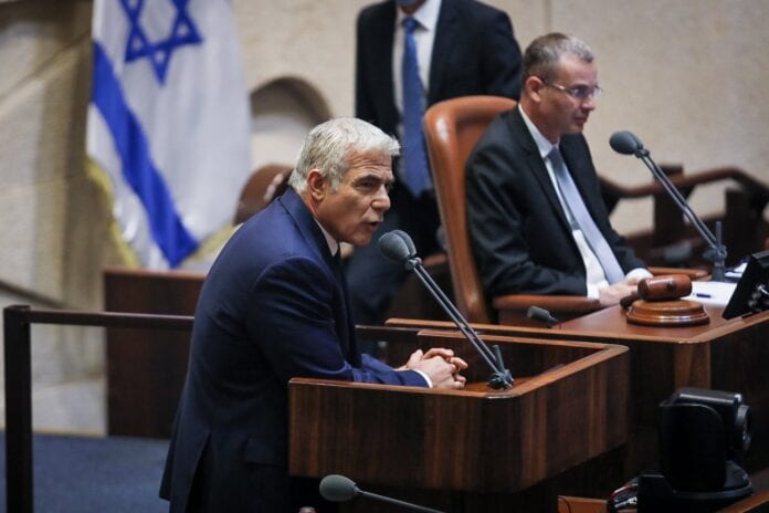 Yair Lapid utenriksminister