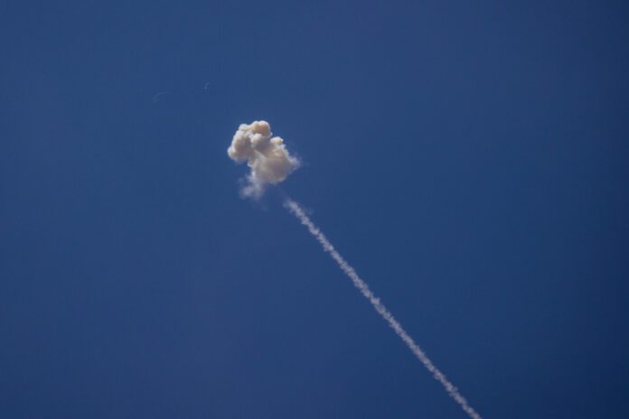 Iron Dome skyter ned rakett