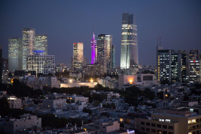 Tel Aviv skyline
